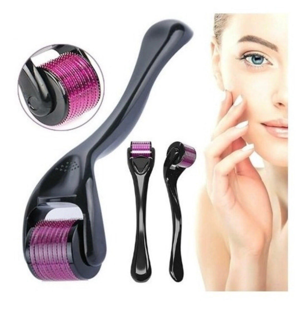 RODILLO FACIAL DERMA ROLLER